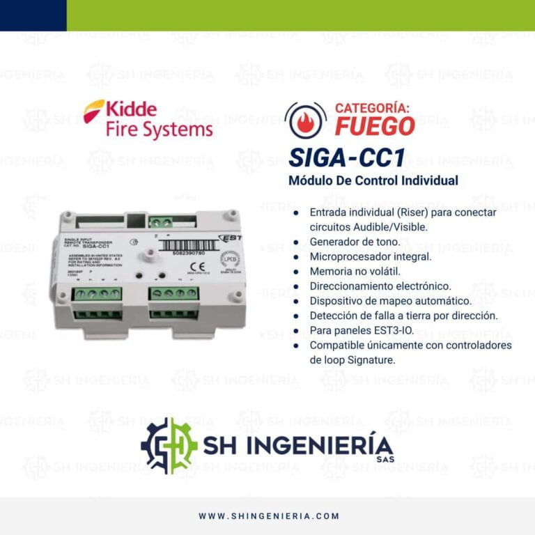 SIGACC1 Módulo de entrada simple SH Ingeniería