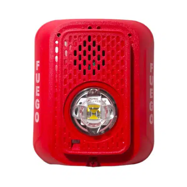 P2RLED-SP Sirena con luz estroboscópica LED | System Sensor