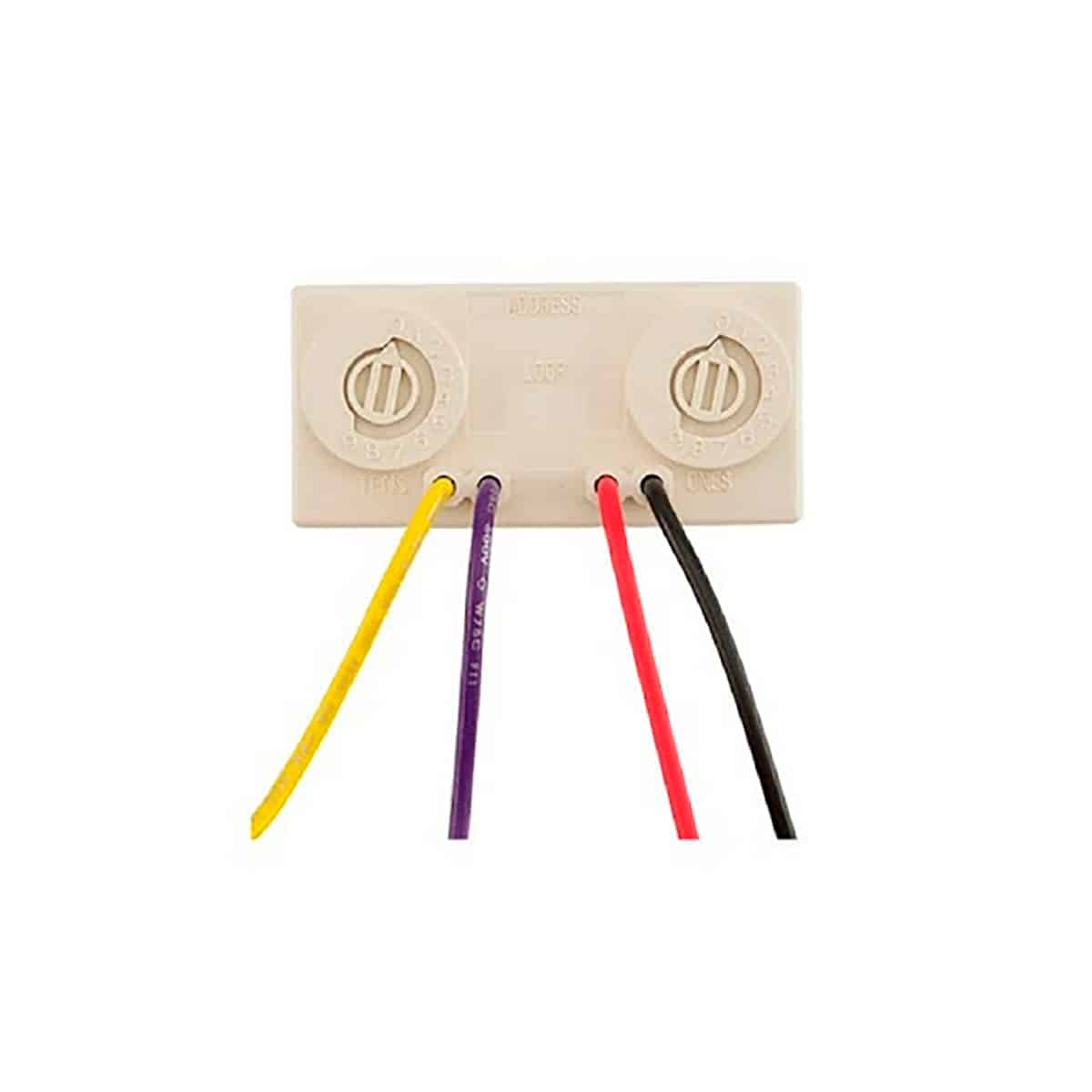 MMF-301 Mini Módulo Direccionable / Monitoreo de Contacto Seco: Compatible con Paneles Direccionables Fire-Lite