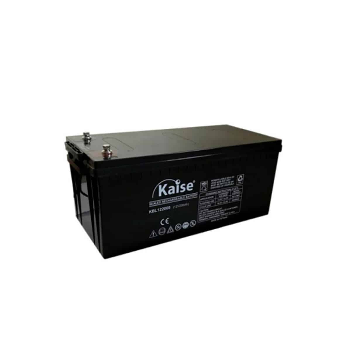 KBL122000 batería kaise tipo AGM: 12V 200Ah